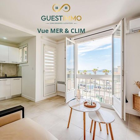 Air-Conditioned Apartment - Sea View Port Toulon Luaran gambar