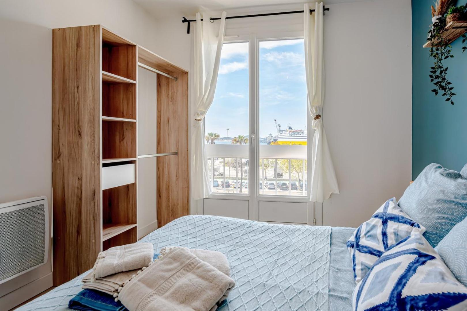 Air-Conditioned Apartment - Sea View Port Toulon Luaran gambar